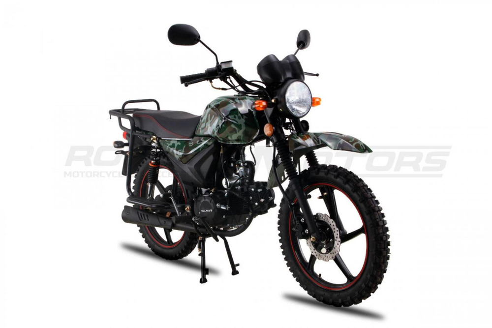 Мопед ROCKOT ALPHA OFFROAD M-12 (камуфляж глянцевый)