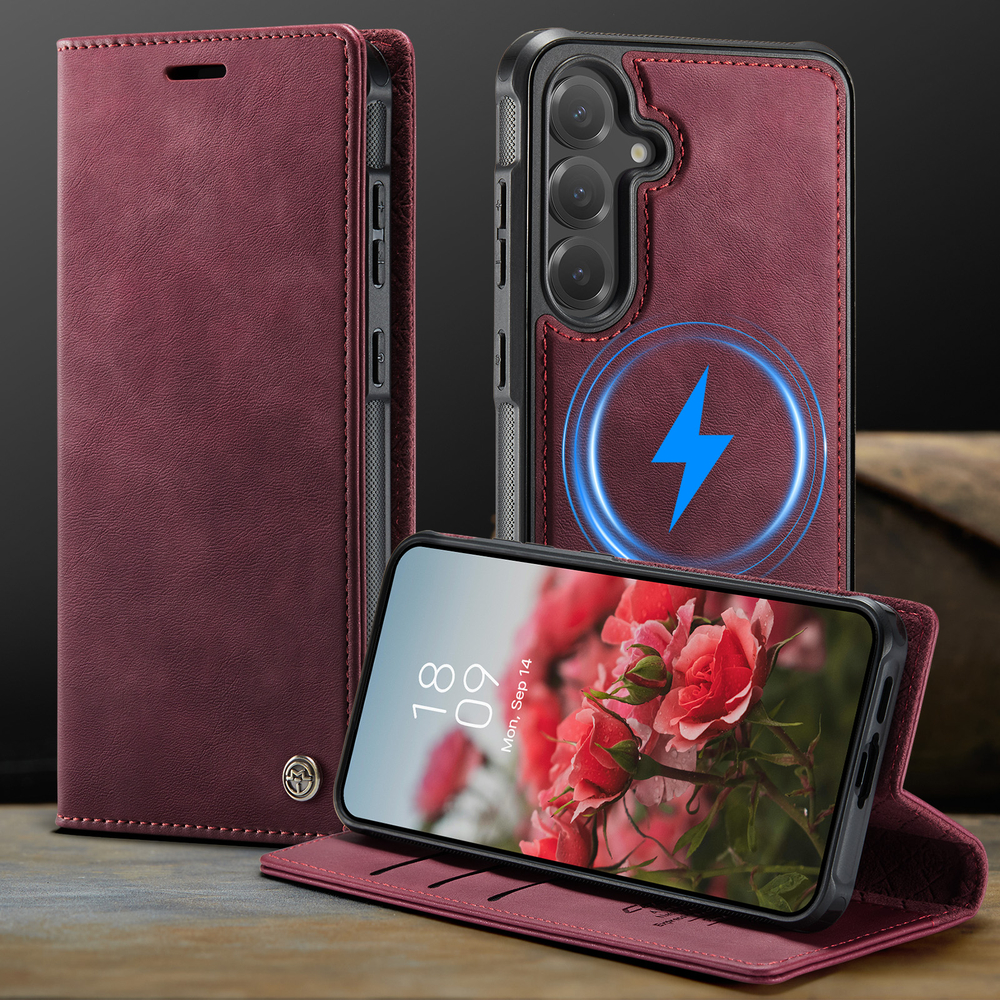 Чехол-кошелек CaseMe 2 in 1 MagSafe Samsung Galaxy S25