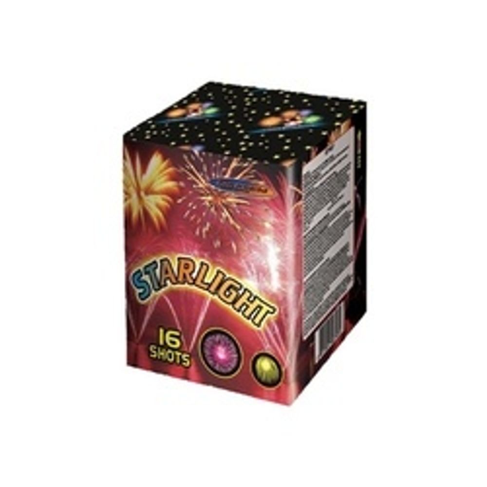Батарея салютов "STARLIGHT" 0,8"/16 залпов