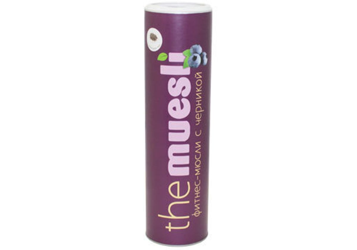 Фитнес мюсли с черникой TheMuesli, 350г