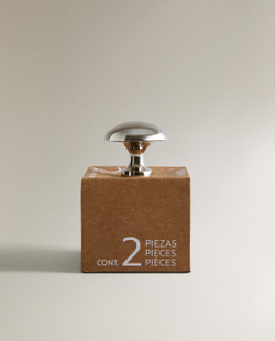 Мебельная ручка Zara Home, 3х4х4 см, 2 шт., 9515/555