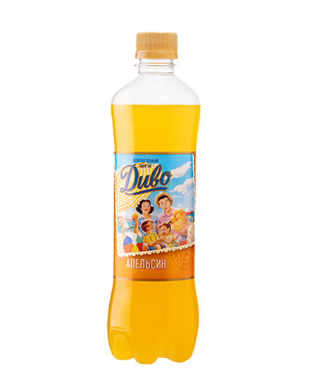 Газ.вода Диво апельсин 1,5л (Томское)