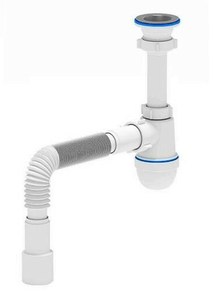 Сифон д/умыв. C0115 (1 1/2"*40) с гофрой 40х40/50 (АниПласт)