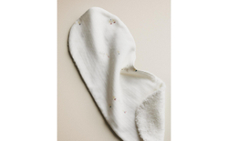 Zara Home Полотенце для лица и рук из хлопка, экрю, 45x23 см · 5673/490