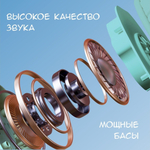 Наушники HARPER HB-416 зеленый