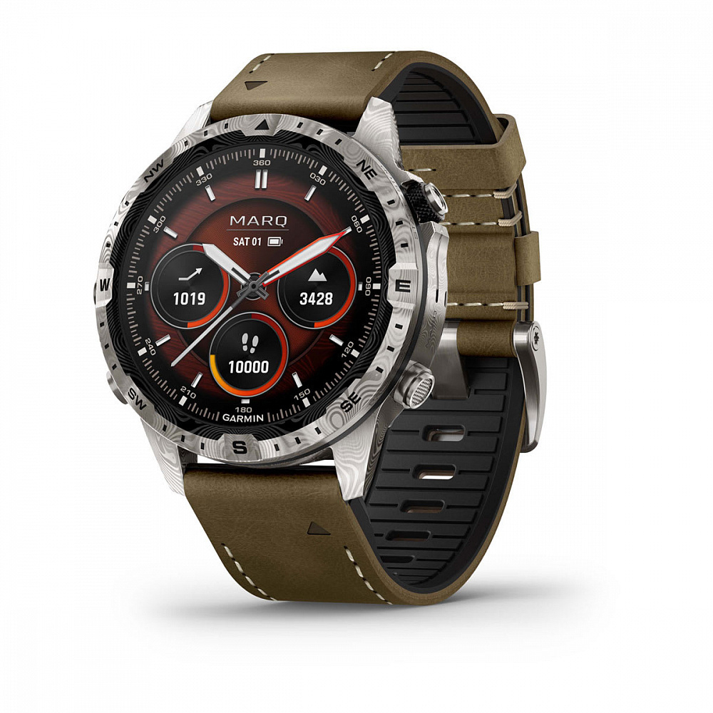 Премиальные часы MARQ Adventurer (Gen 2) - Damascus Steel Edition