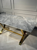 Стол обеденный Ist Casa Дориан, 180х90х75 см, серый мрамор