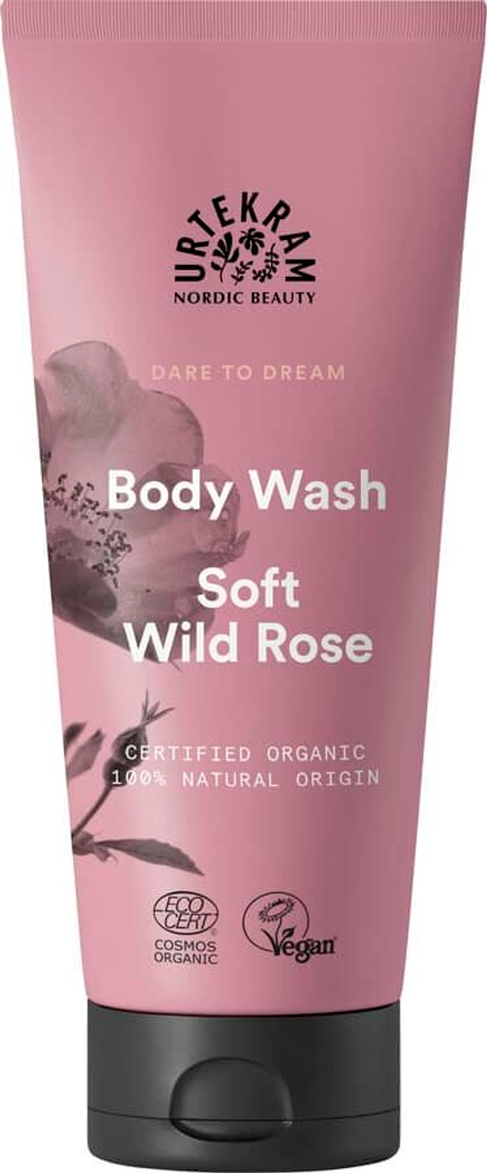 Гель для душа Urtekram Soft Wild Rose, 200 мл