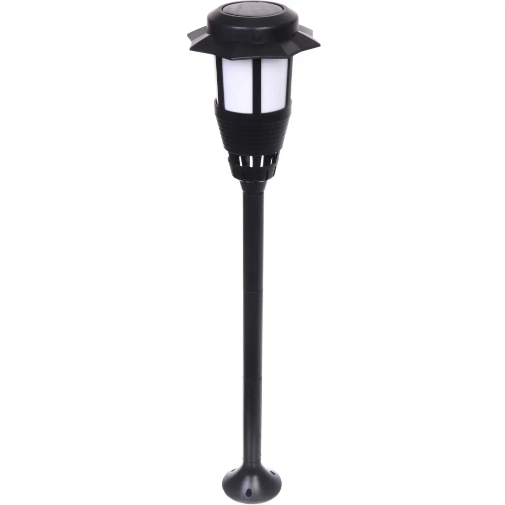 Фонарь садовый «Пронто» 12,5*12,5 см (h=45 см) на солнечной батарее (универсальный), Эффект горящего пламени