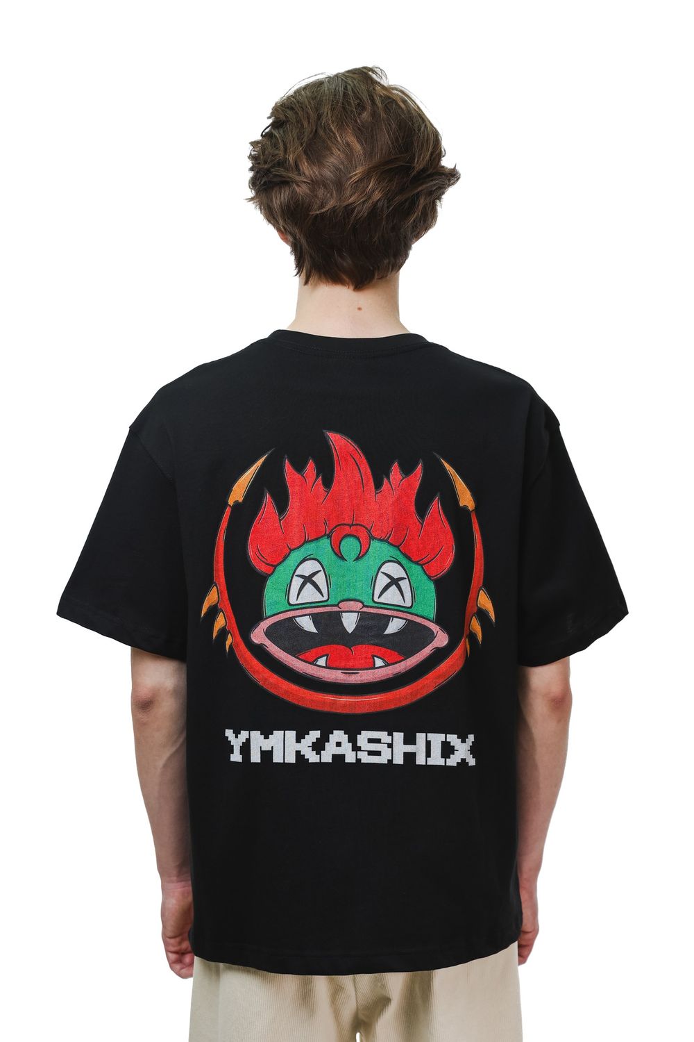 Футболка Ymkashix 8-bit черная