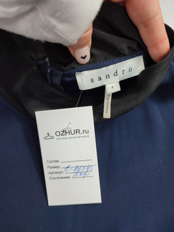 Платье Sandro из вискозы 42 размер