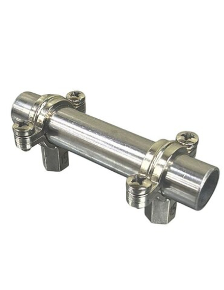 Хомут никель для фиксации трубы D15