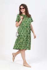 Платье Лабиринт-1 Виотекс ЗЕЛЁНЫЙ