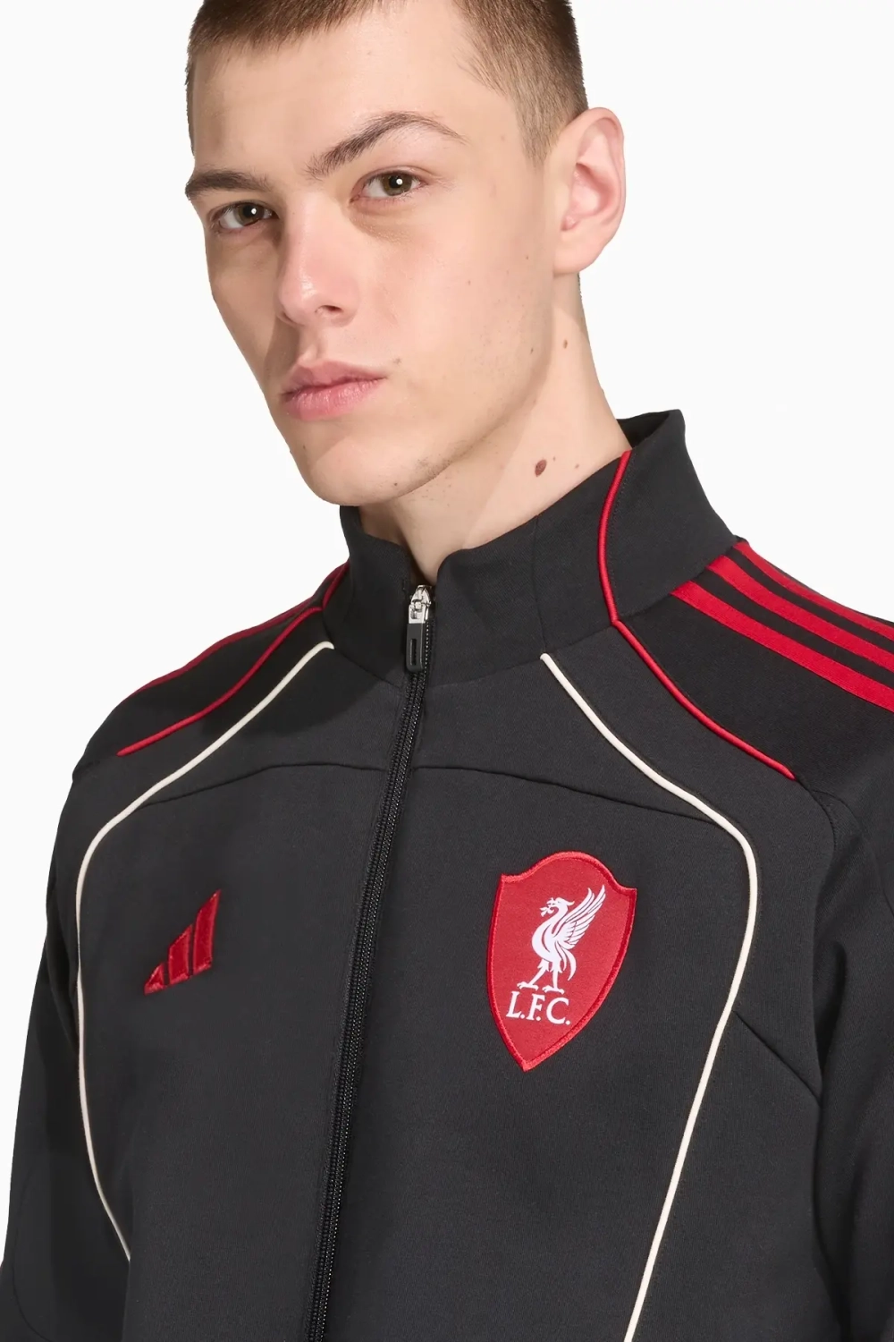 Кофта adidas Liverpool FC 25/26 Urban Purist Track Top - черный