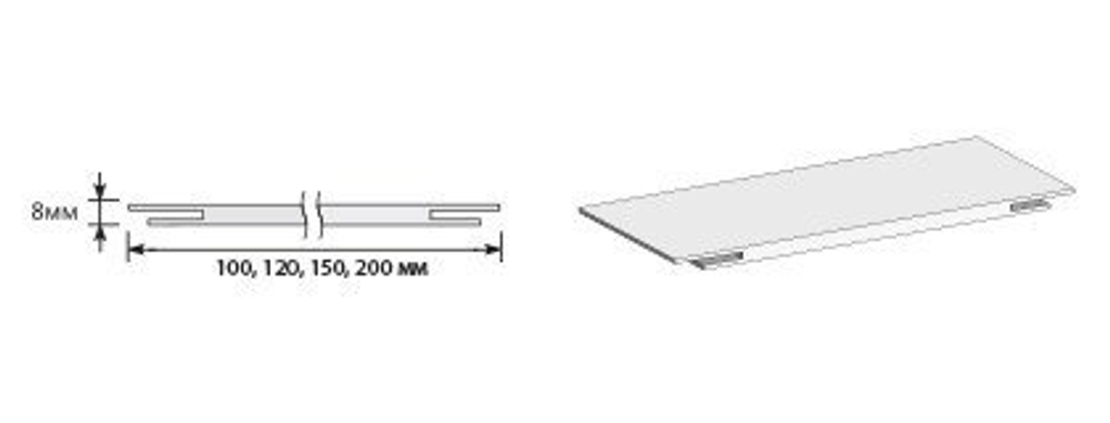 Добор "Т" 2070*200*8 М