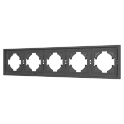 Рамка пластиковая FRM-TENDO-SFPL-5-GR (Arlight, -) 054659