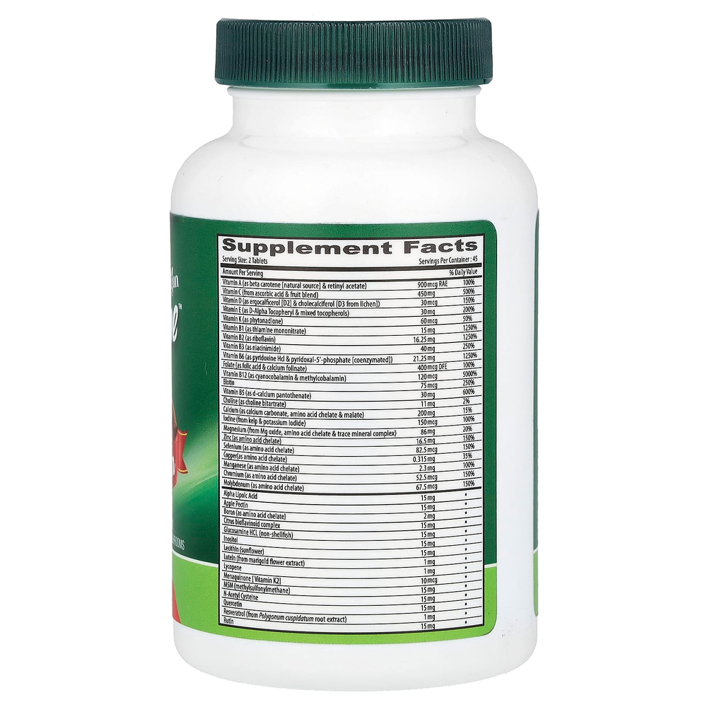 Deva, Vegan Tuba Prime ™, мультивитамины, без железа, высокая эффективность, 90 таблеток, покрытых оболочкой