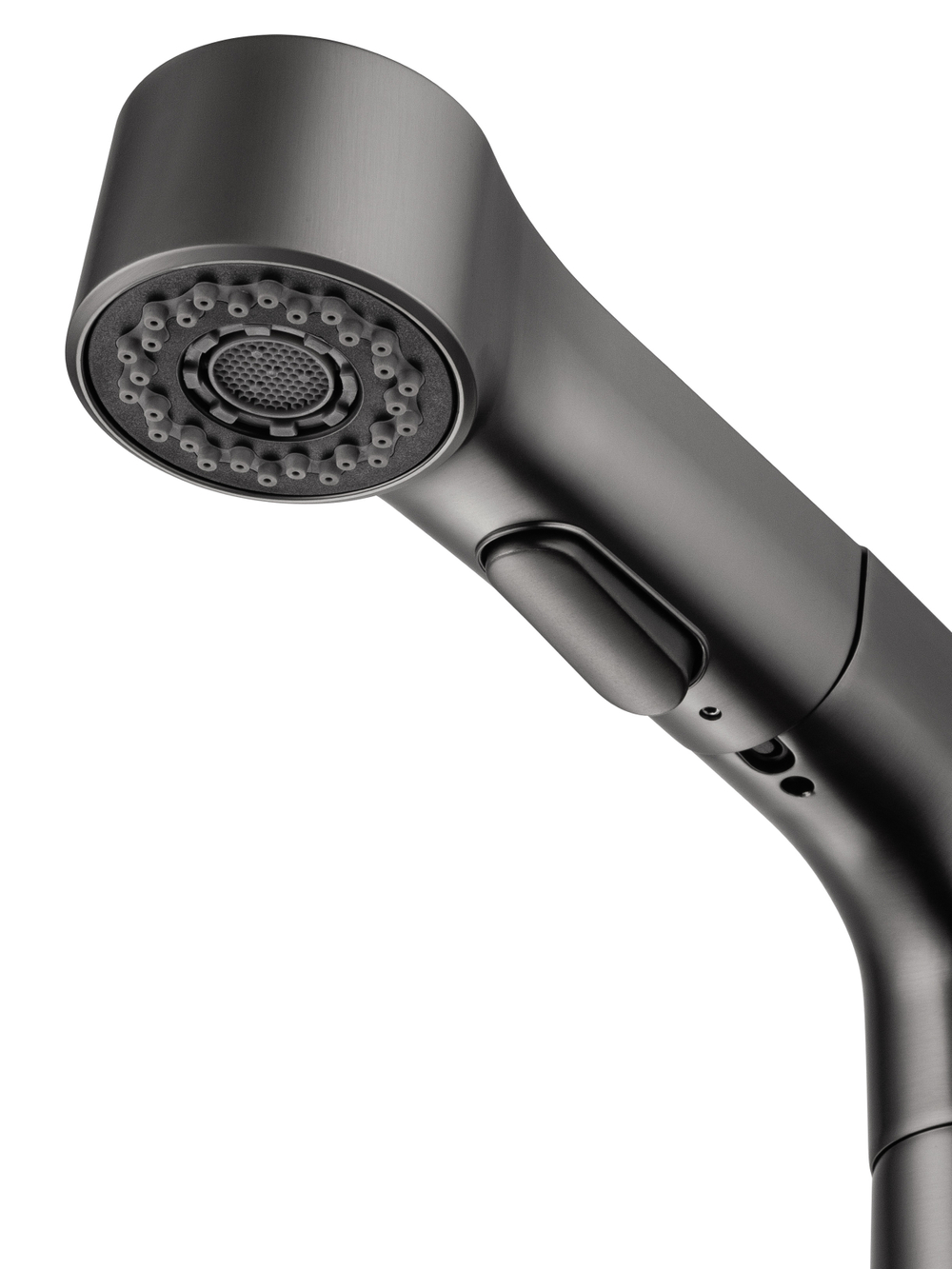 Смеситель для раковины с выдвижным изливом WONZON & WOGHAND, Темный графит (WW-121B108-BGG)