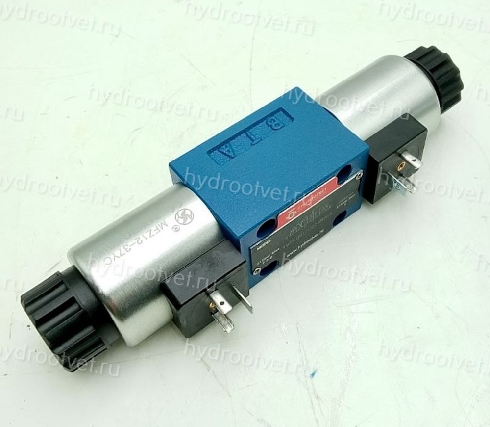 4WE6Q61/CG24N9K4 - Гидрораспределитель золотниковый Ду 6 с электроуправлением, схема Q (84), электроуправление G24, возврат - пружинный