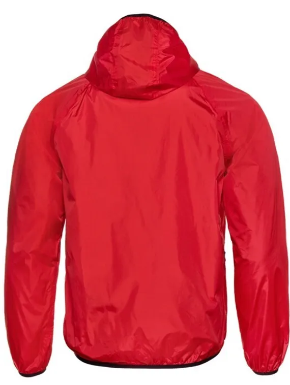 Ветровка унисекс, размер XXS, цвет красный