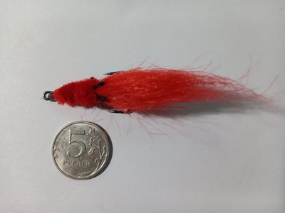 Муха "Креветка" на двойнике.