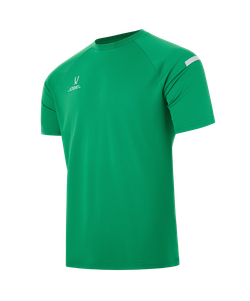 Футболка тренировочная CAMP 2 Training Poly Tee, зеленый/белый