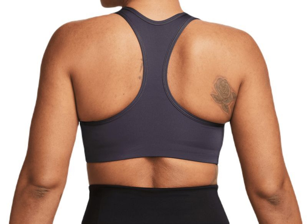 ТОП теннисный Nike Swoosh Bra Pad - серый