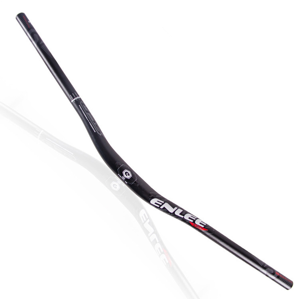 Руль ENLEE 31.8 * 800 мм XC/AM/FR/DH .AL6061-T6, 310 гр. цв. Черный 370 гр.