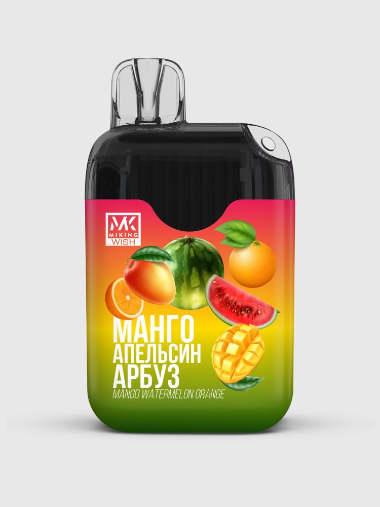 Miking 6000 - Манго арбуз апельсин