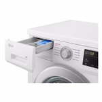 Стиральная машина LG F2J3NS1W 6 кг, 1200 об/мин, 45 см, инверторный мотор, пар, белая