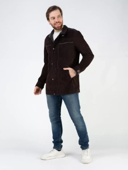 Кожаная куртка демисезонная пальто замша