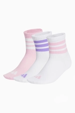 Носки adidas Ribbed 3-Pack Kids - многоцветный
