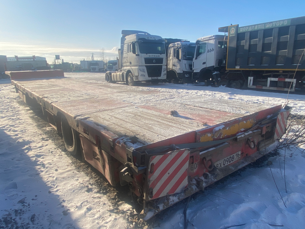 Тверьстроймаш 9939* Полуприцеп тяжеловоз 4 оси 99394 (Не раздвижной)