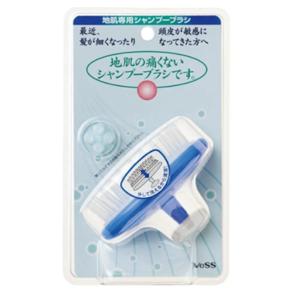 Щетка-массажер для чувствительной кожи головы синий JS-500 VeSS Regular Shampoo Brush