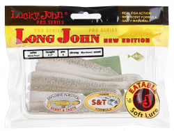 Мягкая приманка Lucky John LONG JOHN 4.2in (107 мм), цвет T47, 6 шт.
