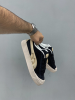 Кроссовки Puma SuedeXL #3960 (чёрн.-беж.)
