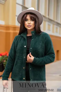 Кардиган 23-32-зеленый Minova