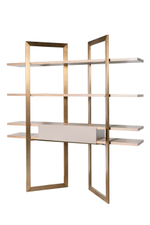 58DB-21171STEL Стеллаж Crossing 180*30*200см