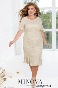 Платье 22-14-Шампань Minova