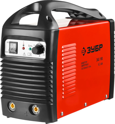 Инвертор сварочный, ЗУБР ЗАС-190, MOSFET, 30-190 А, электр. 2.0-4.0 мм, 220 В