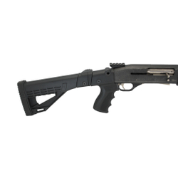 Приклад телескопический складной МР-133, МР-153, DLG Tactical. Черный