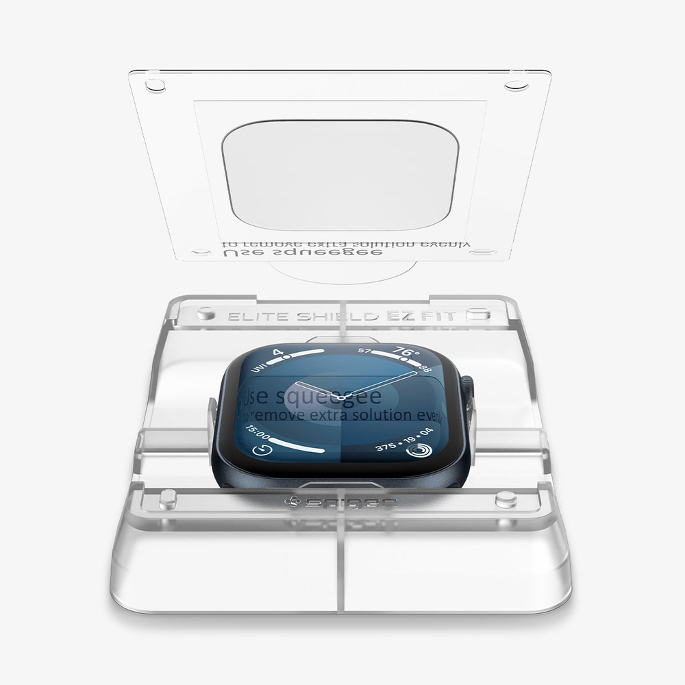 Стекло Spigen Elite Shield ”EZ FIT” 2-PACK APPLE WATCH 10 (46 MM) - CLEAR