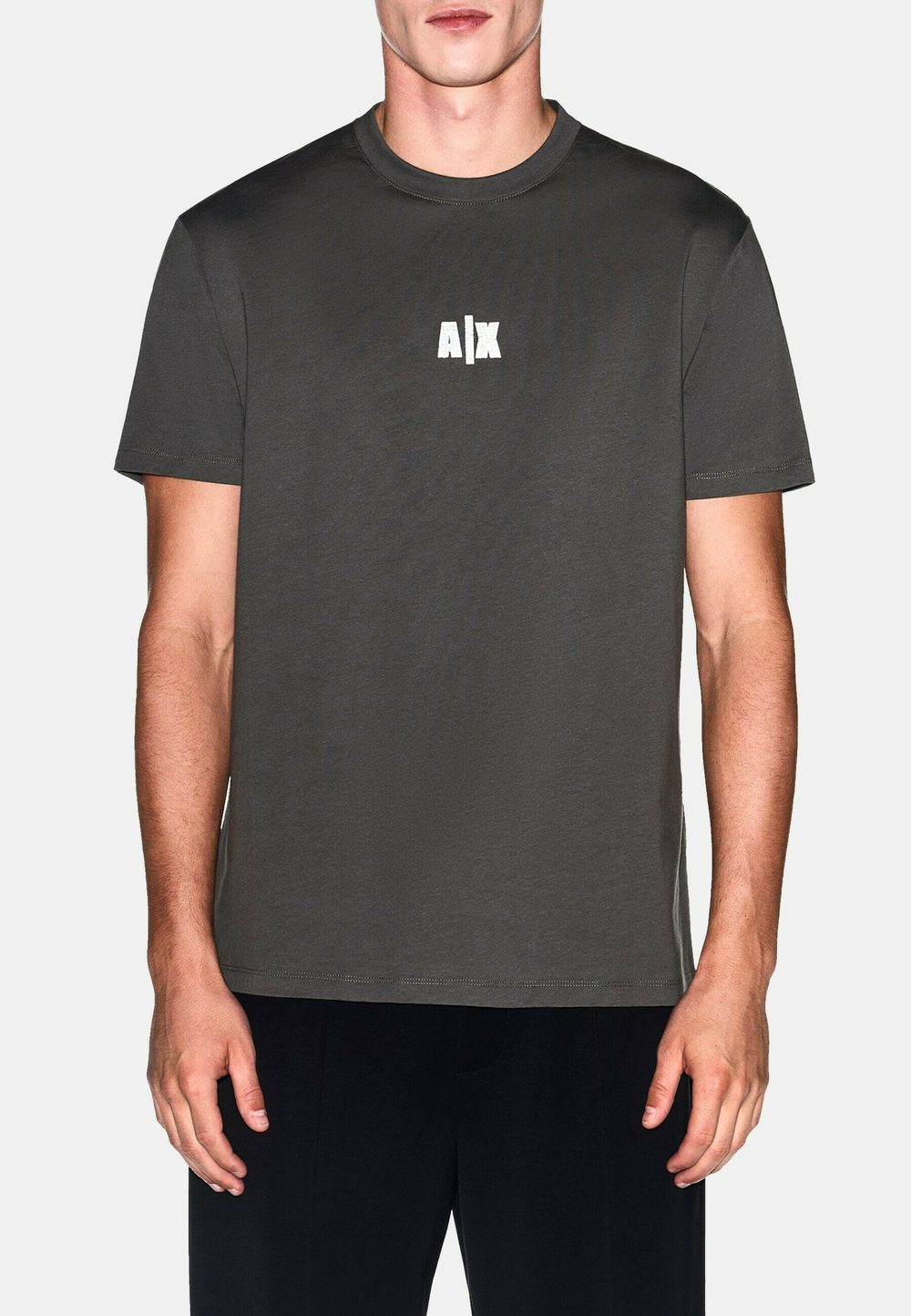 Armani Exchange Футболка с принтом - Коричневый