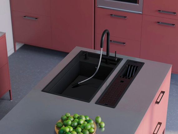 Мойка Kinaru PRO 86-U/I-WG Artceramic/wind green(арт.4993202)