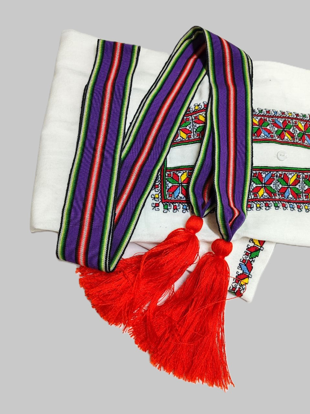 Пояс тканый