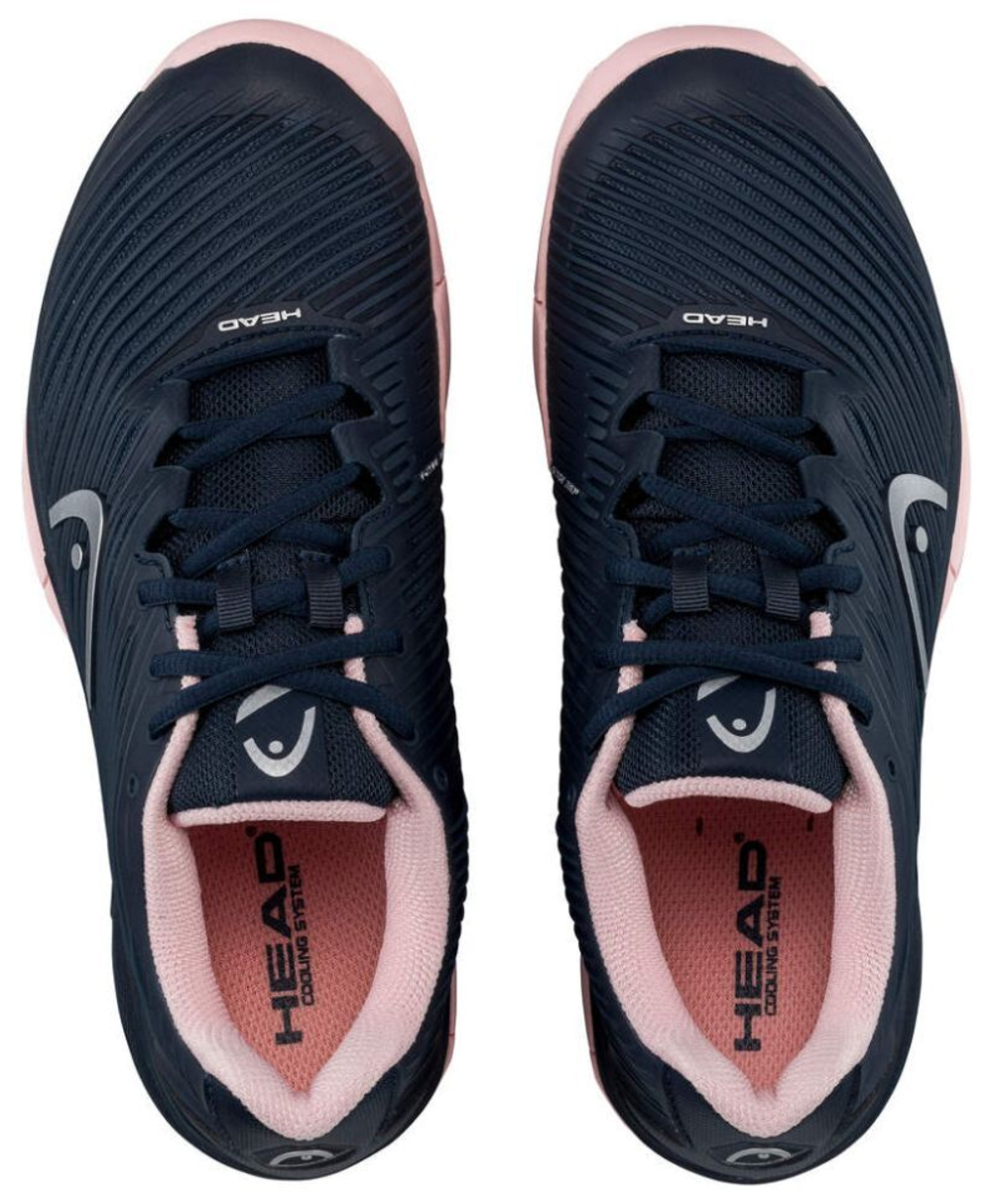 Женские теннисные кроссовки Head Revolt Pro 4.0 - blueberry/rose
