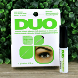 DUO Brush On Striplash Adhesive Clear бесцветный клей для накладных ресниц с кисточкой 5г