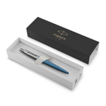 Подарочный набор: Шариковая ручка Parker Jotter + ежедневник, серебристый