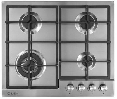 Газовая варочная панель LEX GVS 640 IX