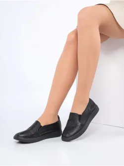 Мокасины летние с перфорацией